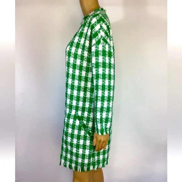 Tuckernuck | Dresses | Tuckernuck Green And White Checkered Dress | Poshmark